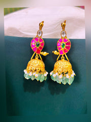 Mango Stud Jadau Jhumka - KE00128