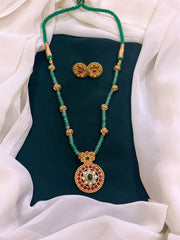Emerald Nakshi Necklace - NN0072