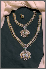 Beautiful Small Mango Chain with Pendant in Bridal Set - BR0049