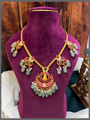 Vintage Jadau Lakshmi Set - KN00371