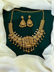 Ram Parivar Pendent in Naskhi Necklace - NN00120