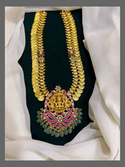 Lakshmi Pendant With Kaasu Haram - KH00195