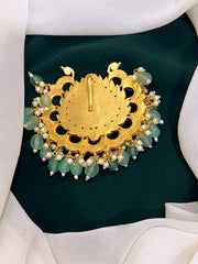 Dew Dropes in Jadau Kundan Pendent - KP0028