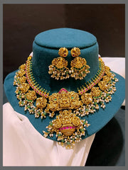 Beautiful Lakshmi Kundan Necklace - KN00520