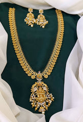Lakshmi Traditional Kaasu Haram with earrings - NH0036