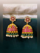 Flower Jimikki in Kundan - KE00134