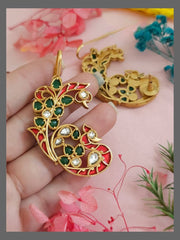 Ear Cuffs in kundan - KE00240