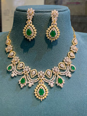 Emerald Designer Daimond Set - DN0033