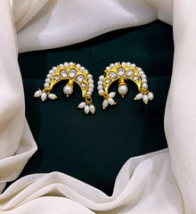 Jadau Moon Shaped Bugadi - BU0063