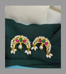 Jadau Moon Shaped Bugadi - BU0063