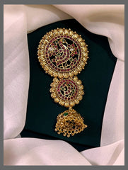 Ruby Peacock Jada Billa In Nakshi - HA0073