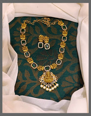 Beautiful Lakshmi Necklace In Nakshi - NN00309