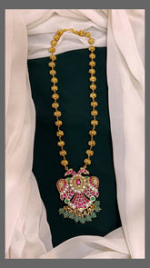 Double Sided Gandaberunda With Nakshi Ball - KH00285