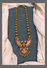 Jadau Gandaberunda With Nakshi Bead Set - PB00120