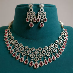 Elegant Diamond Necklace - DN0043