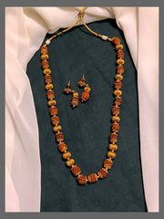 Antique Rudraksha Haram - PB00384