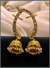 Earcuff Kundan Jhumki - KE00515