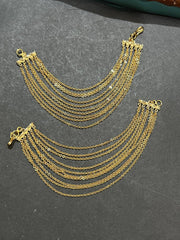 10 Layer Gold Chain Matilu - MT0090