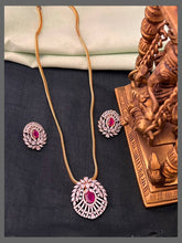 Beautiful Nakshi Chain With Daimond Pendant - DN0072