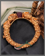 Elephant Kadaga in Kundan - BG00578