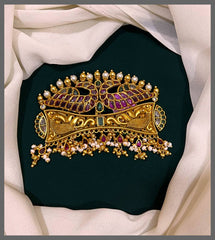 Beautiful Double Peacock Hair Accessories - HA0046