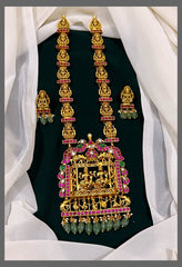 Jadau Lakshmi Long Haram - KH00208