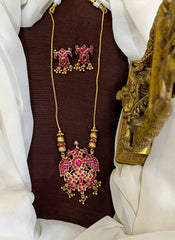 Pota Stone Gandaberunda Necklace - NN00887