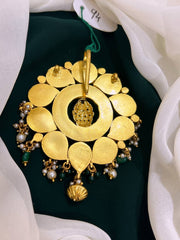 Lord Lakshmi Pendent in Jadau Kundan -KP0017