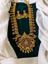 Lakshmi with flower Pendent in Naskhi Haram with Earring - NH0008