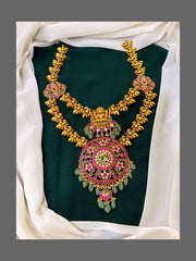 Jadau Layer Set with Round Jadau Pendant - KH00144