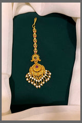 Beautiful Traditional Maang Tikka - HA0088