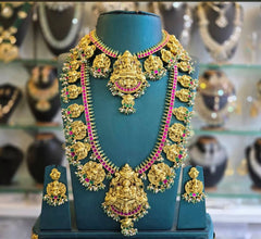 Jadau Lakshmi Guttipusalu Bridal Set - BR0033