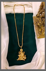 GajaLakshmi Pendent With Chain In Nkashi - NN00436