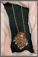 Peacock Jadau Haram - PB00370