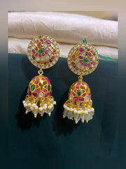 Mutli Color peacock in Rice Pearl - KE00136