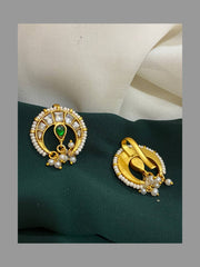 U Shaped Moon Bugadi Green - BU0027