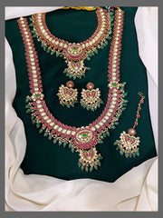 Jadau Bridal Combo Set - BC005