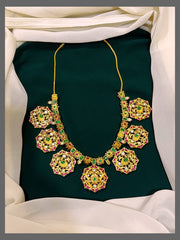 2 In 1 Necklace In Kundan - KN00458