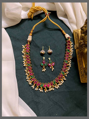 Double Side Nakshi Necklace - NN00699
