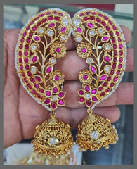 Jadau Nakshi Earcuffs - KE00245