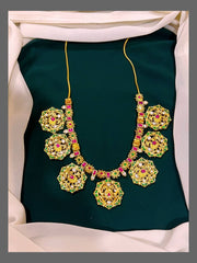 2 In 1 Necklace In Kundan - KN00458