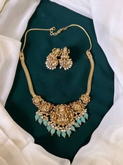 Lakshmi pendent in Nakshi Necklace - NN0094