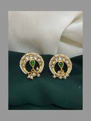 U Shaped Moon Bugadi Green - BU0027