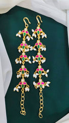 Leaf pattern Multi Kundan Maatil - MT0032