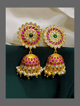 White Stone Jimikki In Kundan - KE00188