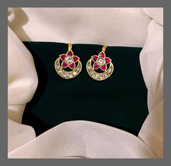 Ruby and White Stone Bugadi - BU00106