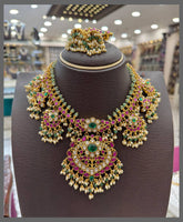 Jadau Guttipusalu Necklace - KN00462