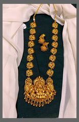 Peacock and Lakshmi Haram In Nakshi - NH00317