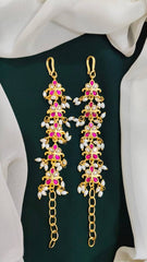 Ruby White Flower pattern Maatil - MT0030