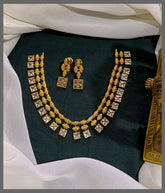 Beautiful Stone Necklace In Nakshi - NN00703